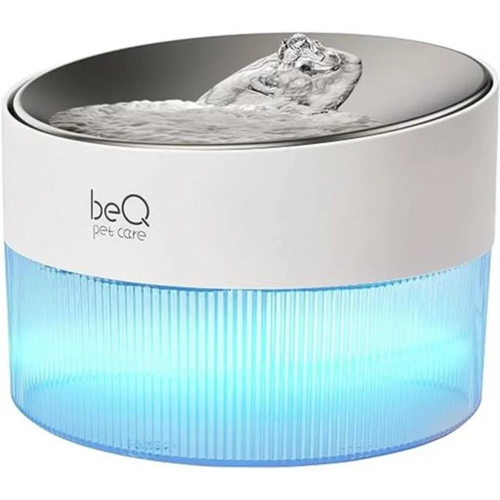 Cat Water Fountain,2.5L/84oz Inside Ultra-Quiet Stainless Steel Automatic